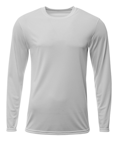 A4 Sublimation Sprint Long Sleeve Tee 100% Polyester