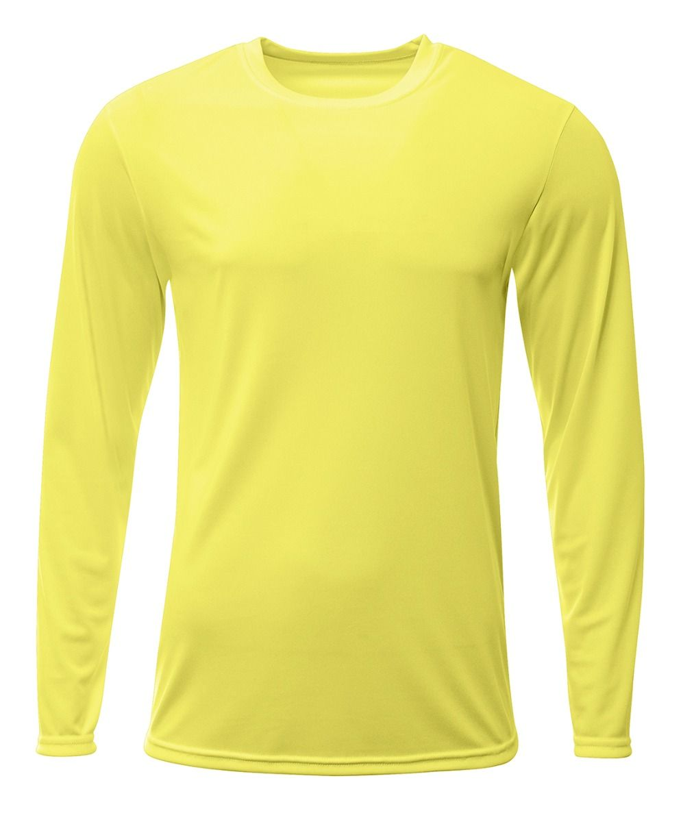 A4 Sublimation Sprint Long Sleeve Tee 100% Polyester